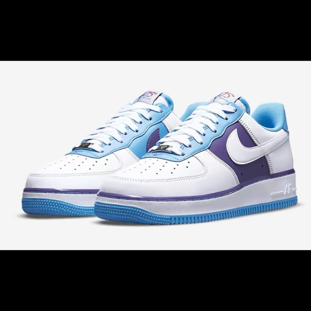 Nike Air Force 1 NBA 75th Anniversary Lakers Logo. Men’s 11. Collectors Item!
